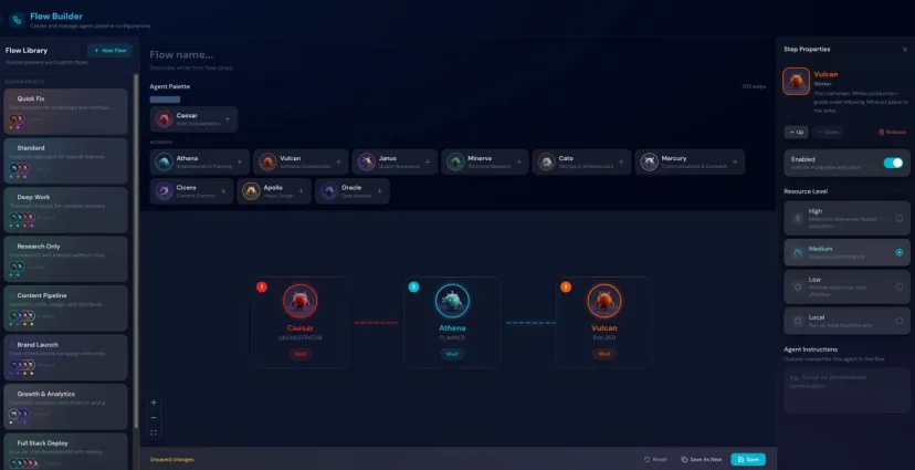 Flow Builder screenshot
